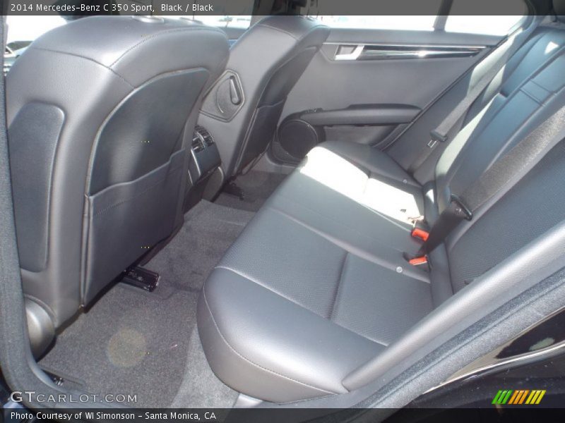 Black / Black 2014 Mercedes-Benz C 350 Sport