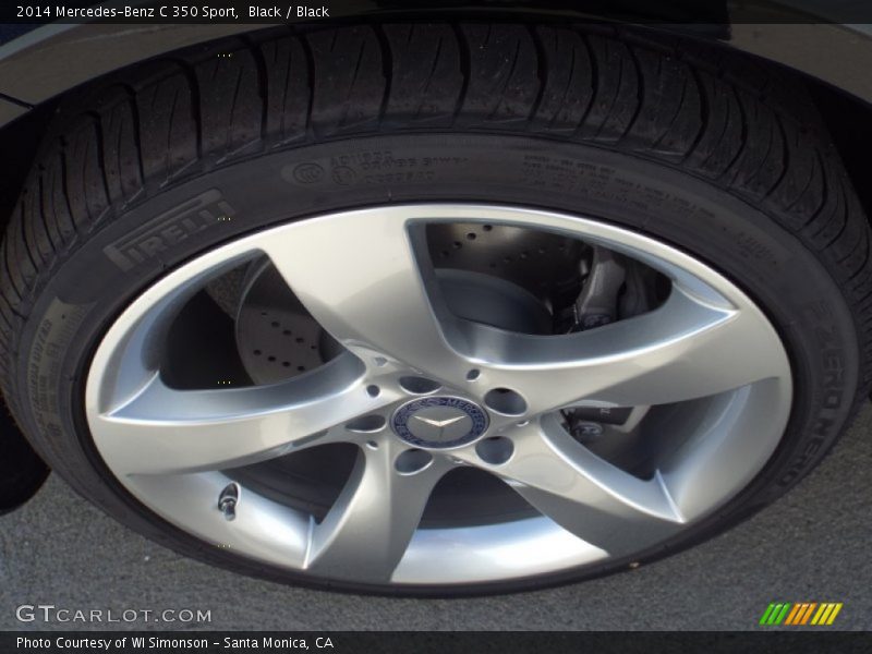 Black / Black 2014 Mercedes-Benz C 350 Sport