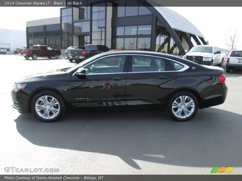 Black / Jet Black 2014 Chevrolet Impala LT