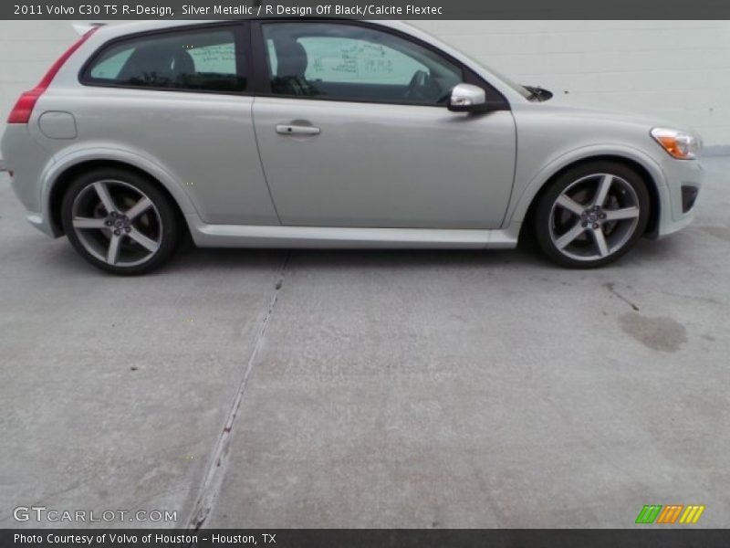 Silver Metallic / R Design Off Black/Calcite Flextec 2011 Volvo C30 T5 R-Design