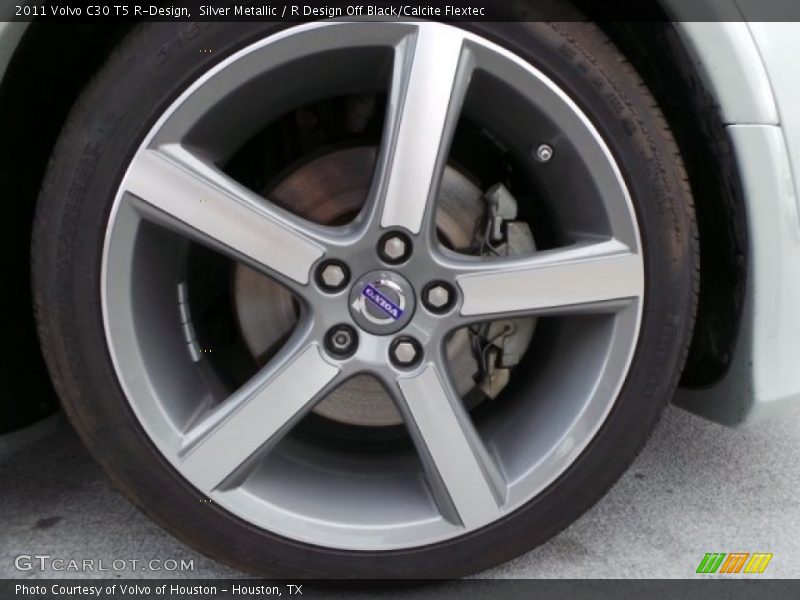 Silver Metallic / R Design Off Black/Calcite Flextec 2011 Volvo C30 T5 R-Design