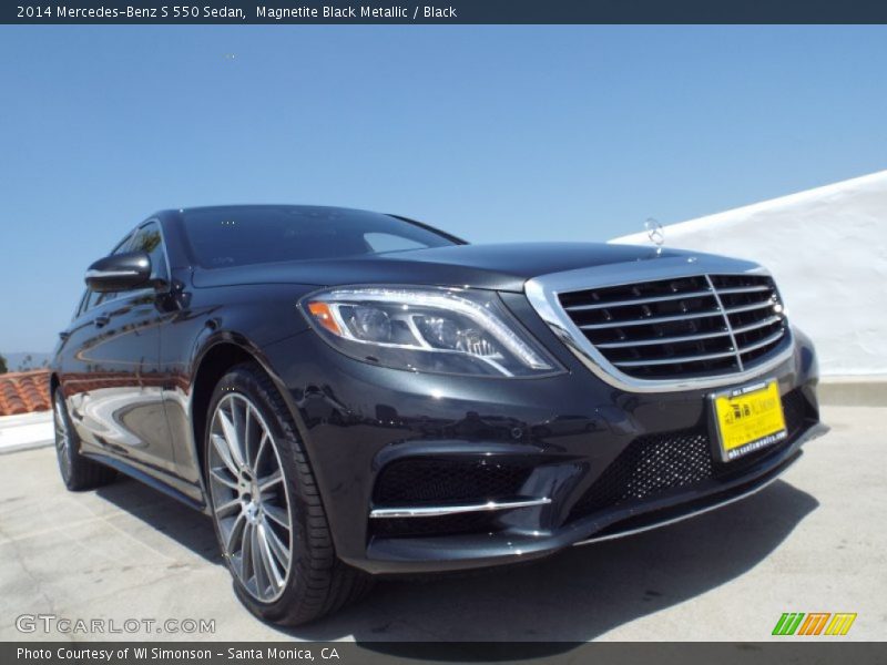 Magnetite Black Metallic / Black 2014 Mercedes-Benz S 550 Sedan
