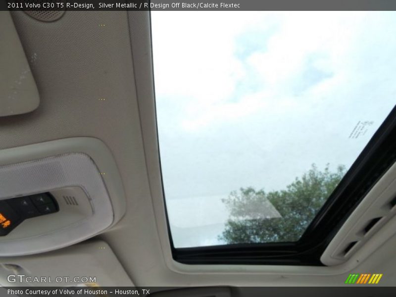 Silver Metallic / R Design Off Black/Calcite Flextec 2011 Volvo C30 T5 R-Design
