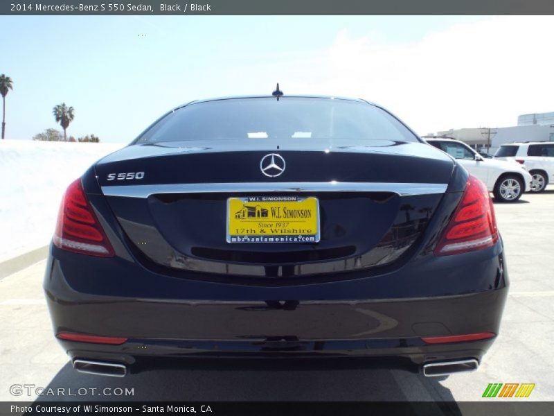 Black / Black 2014 Mercedes-Benz S 550 Sedan
