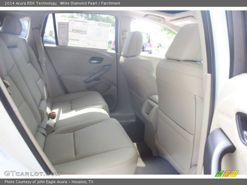White Diamond Pearl / Parchment 2014 Acura RDX Technology