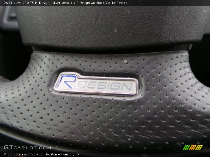 Silver Metallic / R Design Off Black/Calcite Flextec 2011 Volvo C30 T5 R-Design