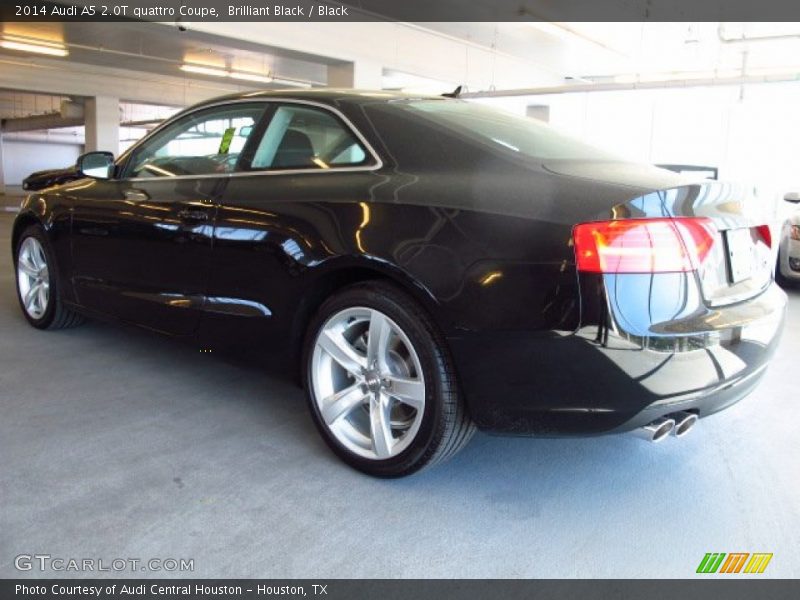 Brilliant Black / Black 2014 Audi A5 2.0T quattro Coupe