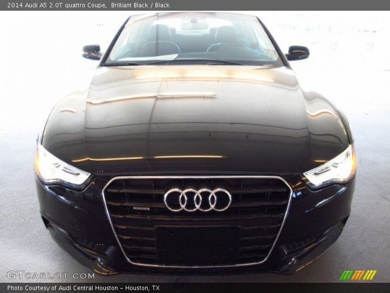 Brilliant Black / Black 2014 Audi A5 2.0T quattro Coupe