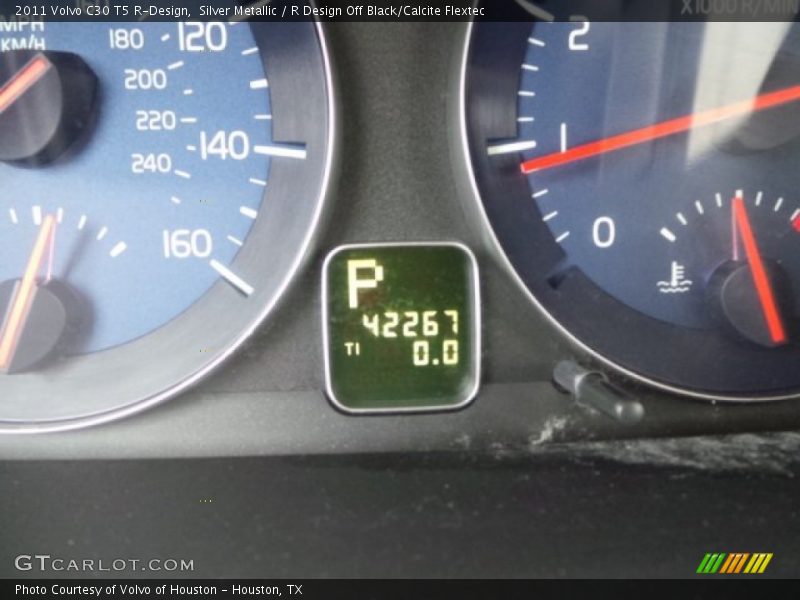 Silver Metallic / R Design Off Black/Calcite Flextec 2011 Volvo C30 T5 R-Design