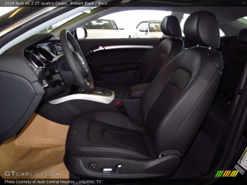 Brilliant Black / Black 2014 Audi A5 2.0T quattro Coupe