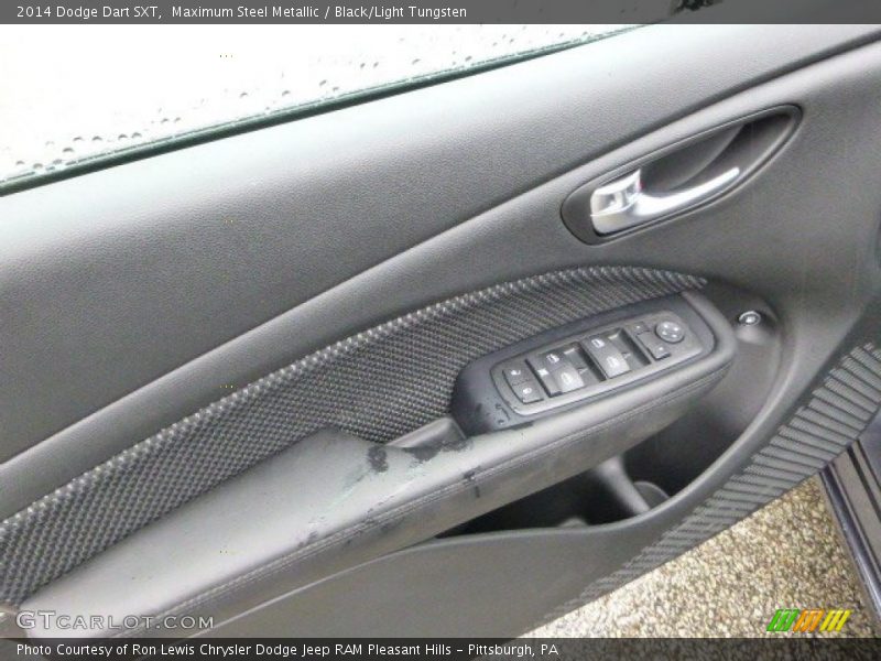 Maximum Steel Metallic / Black/Light Tungsten 2014 Dodge Dart SXT