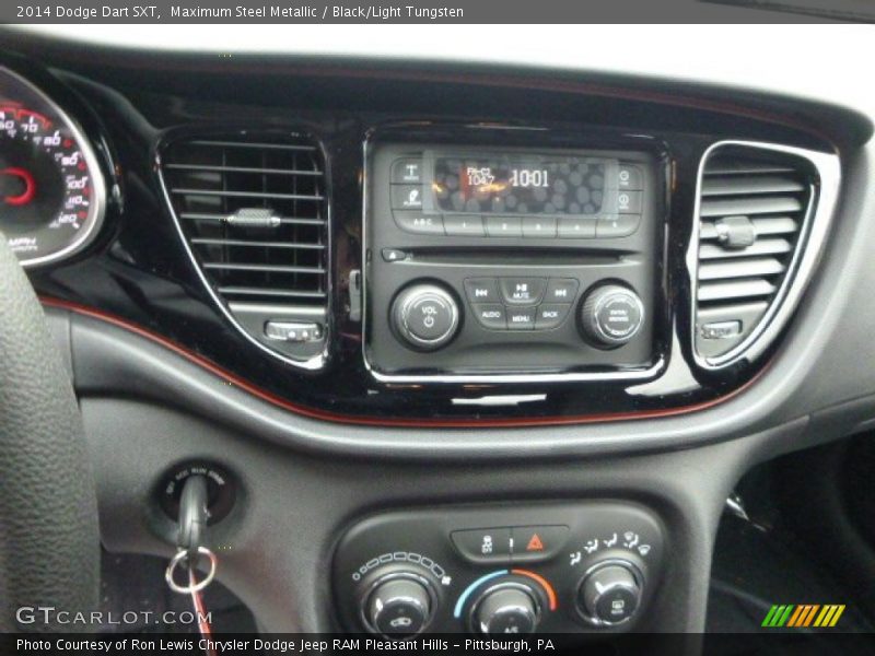 Maximum Steel Metallic / Black/Light Tungsten 2014 Dodge Dart SXT