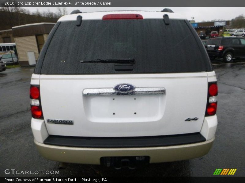 White Suede / Camel 2010 Ford Explorer Eddie Bauer 4x4