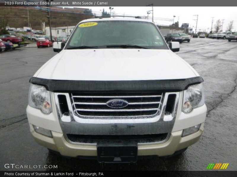 White Suede / Camel 2010 Ford Explorer Eddie Bauer 4x4