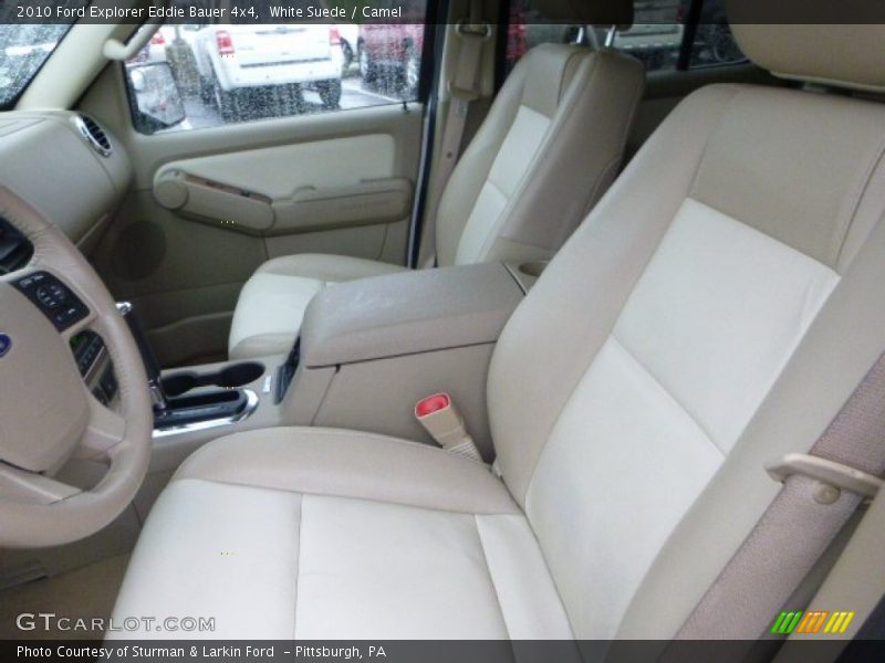 White Suede / Camel 2010 Ford Explorer Eddie Bauer 4x4
