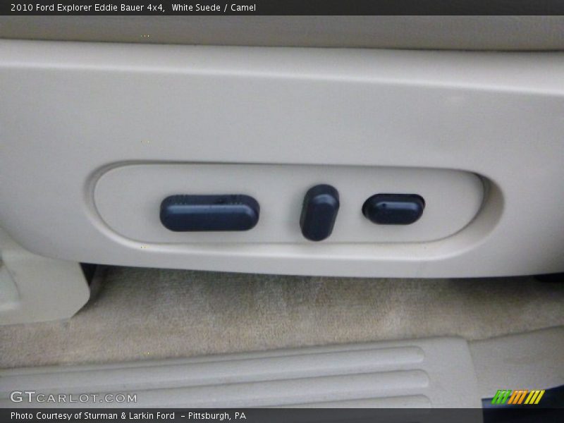 White Suede / Camel 2010 Ford Explorer Eddie Bauer 4x4