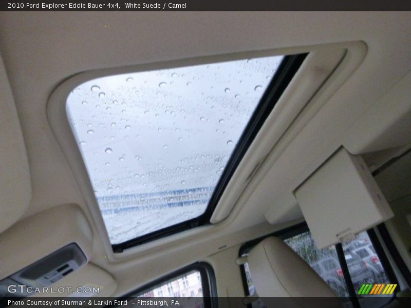 White Suede / Camel 2010 Ford Explorer Eddie Bauer 4x4