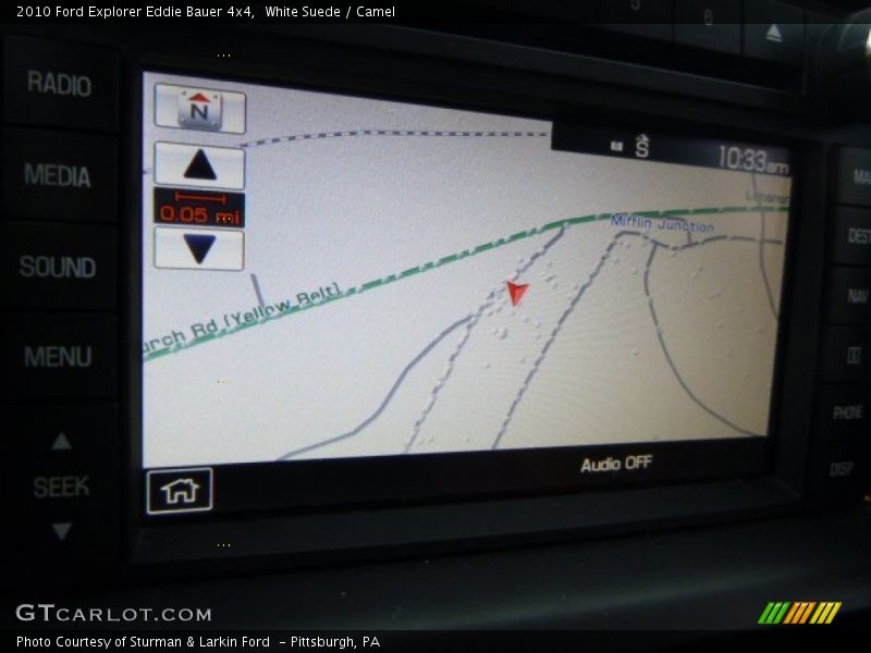 White Suede / Camel 2010 Ford Explorer Eddie Bauer 4x4