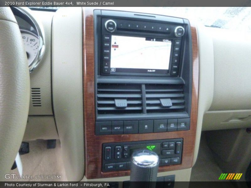 White Suede / Camel 2010 Ford Explorer Eddie Bauer 4x4