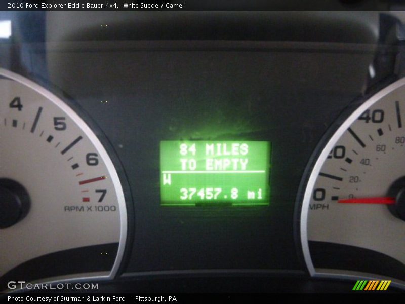 White Suede / Camel 2010 Ford Explorer Eddie Bauer 4x4