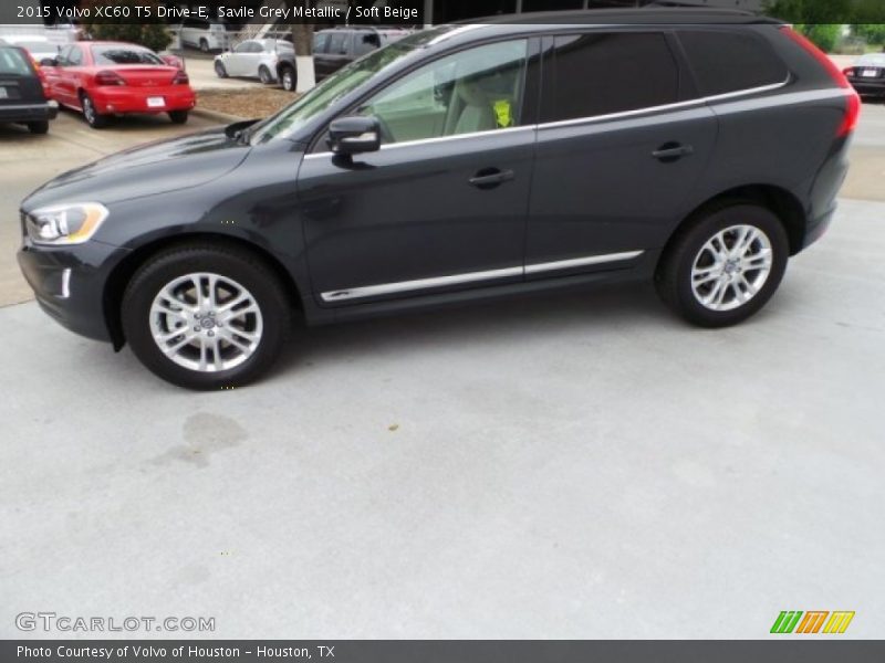 Savile Grey Metallic / Soft Beige 2015 Volvo XC60 T5 Drive-E