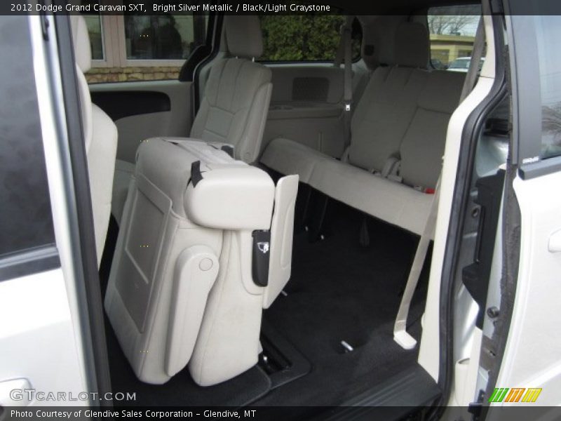 Bright Silver Metallic / Black/Light Graystone 2012 Dodge Grand Caravan SXT