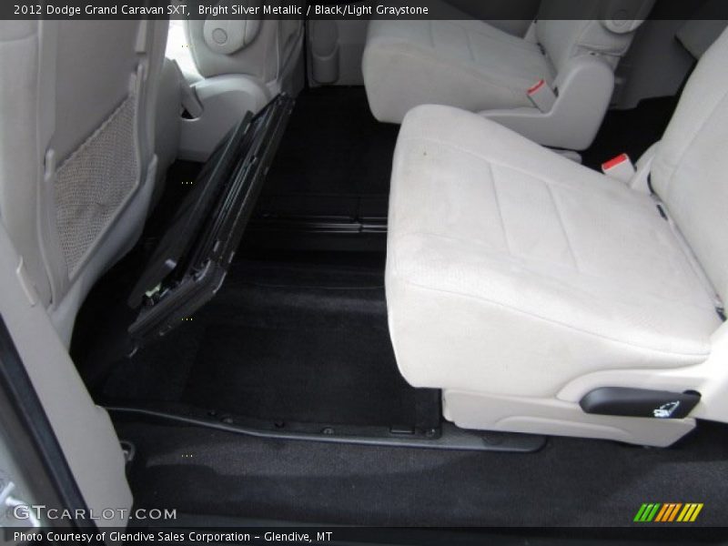 Bright Silver Metallic / Black/Light Graystone 2012 Dodge Grand Caravan SXT