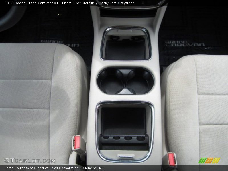 Bright Silver Metallic / Black/Light Graystone 2012 Dodge Grand Caravan SXT