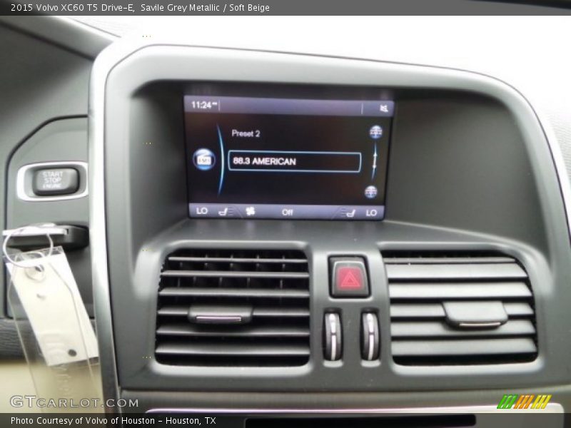 Savile Grey Metallic / Soft Beige 2015 Volvo XC60 T5 Drive-E