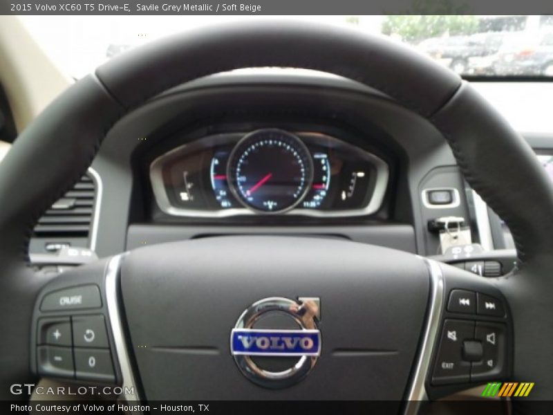 Savile Grey Metallic / Soft Beige 2015 Volvo XC60 T5 Drive-E