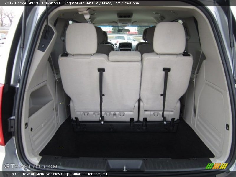 Bright Silver Metallic / Black/Light Graystone 2012 Dodge Grand Caravan SXT