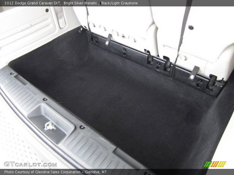 Bright Silver Metallic / Black/Light Graystone 2012 Dodge Grand Caravan SXT