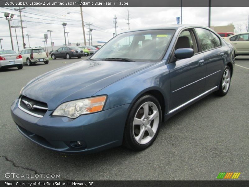 Atlantic Blue Pearl / Taupe 2006 Subaru Legacy 2.5i Limited Sedan