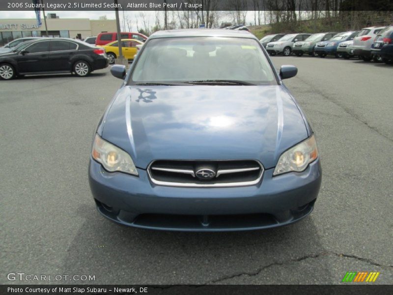Atlantic Blue Pearl / Taupe 2006 Subaru Legacy 2.5i Limited Sedan
