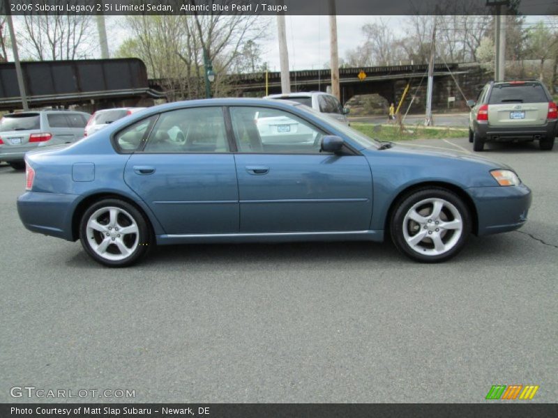 Atlantic Blue Pearl / Taupe 2006 Subaru Legacy 2.5i Limited Sedan