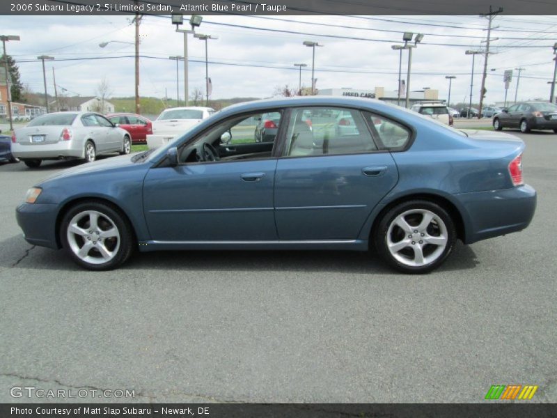 Atlantic Blue Pearl / Taupe 2006 Subaru Legacy 2.5i Limited Sedan