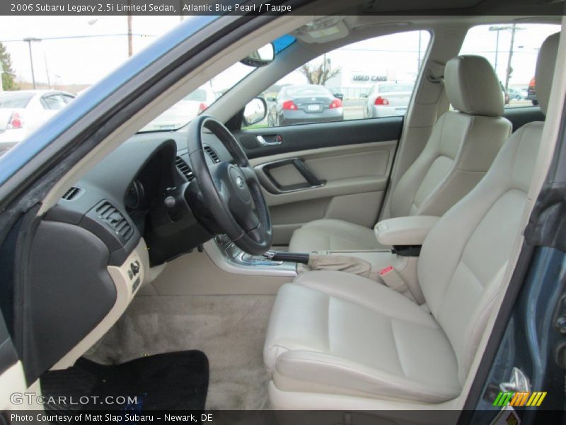 Atlantic Blue Pearl / Taupe 2006 Subaru Legacy 2.5i Limited Sedan