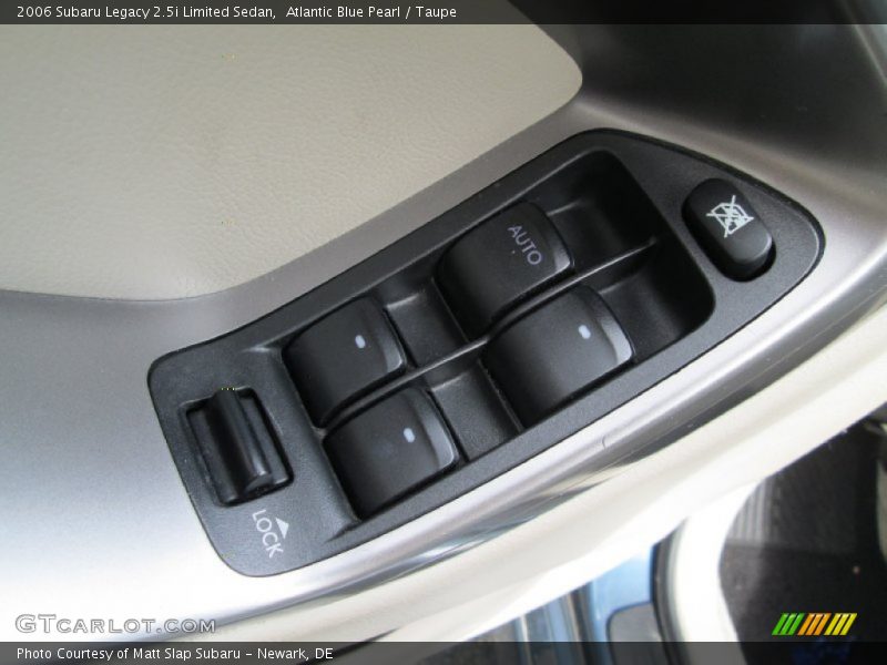 Atlantic Blue Pearl / Taupe 2006 Subaru Legacy 2.5i Limited Sedan