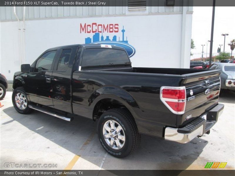 Tuxedo Black / Steel Grey 2014 Ford F150 XLT SuperCab