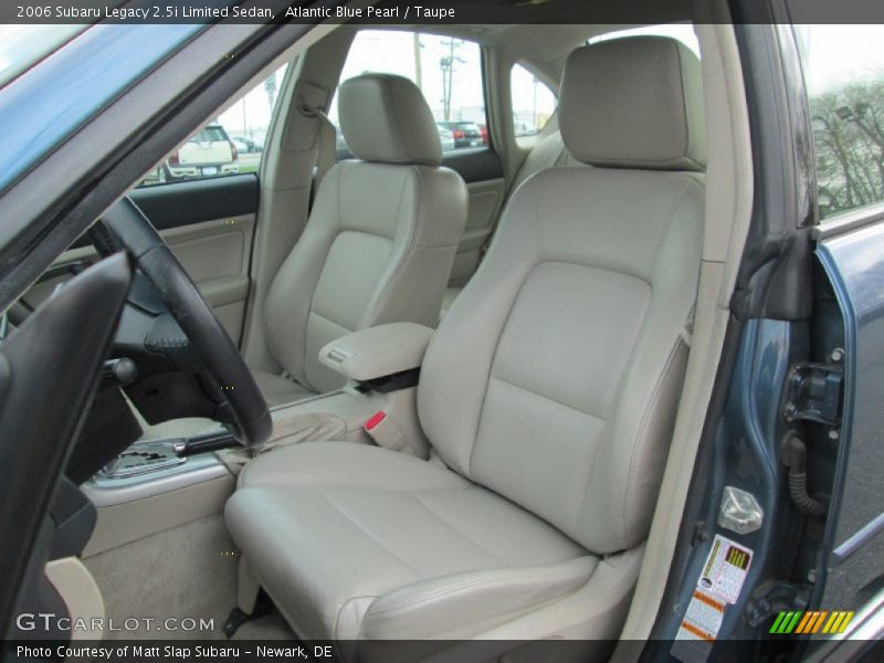Atlantic Blue Pearl / Taupe 2006 Subaru Legacy 2.5i Limited Sedan