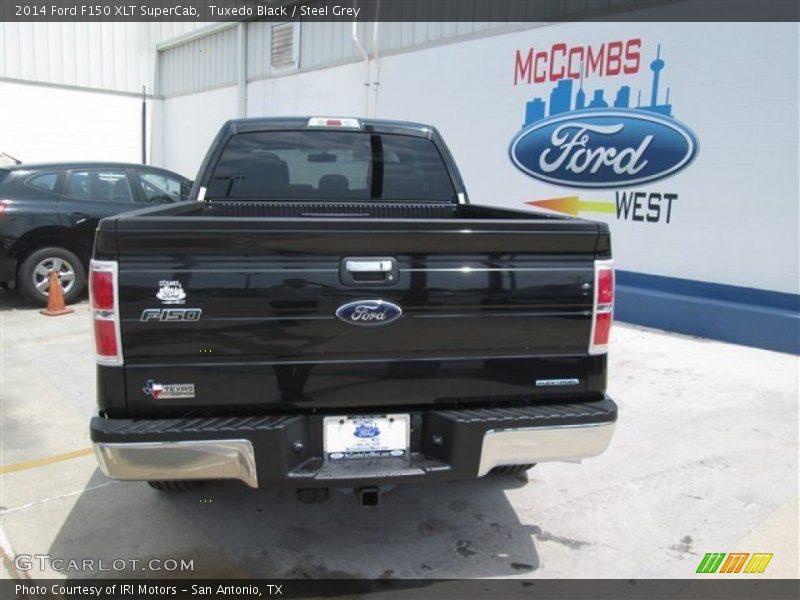Tuxedo Black / Steel Grey 2014 Ford F150 XLT SuperCab