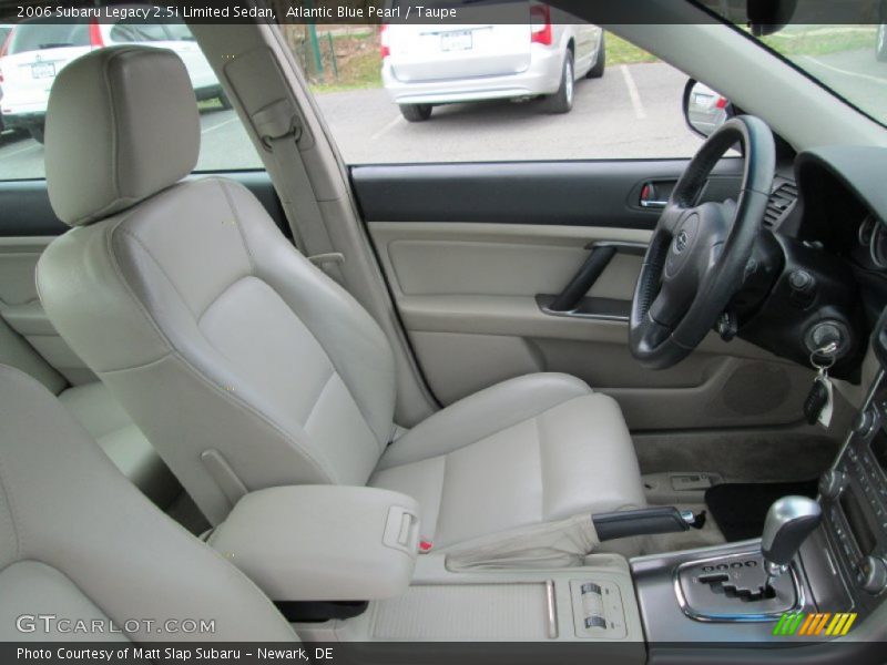 Atlantic Blue Pearl / Taupe 2006 Subaru Legacy 2.5i Limited Sedan