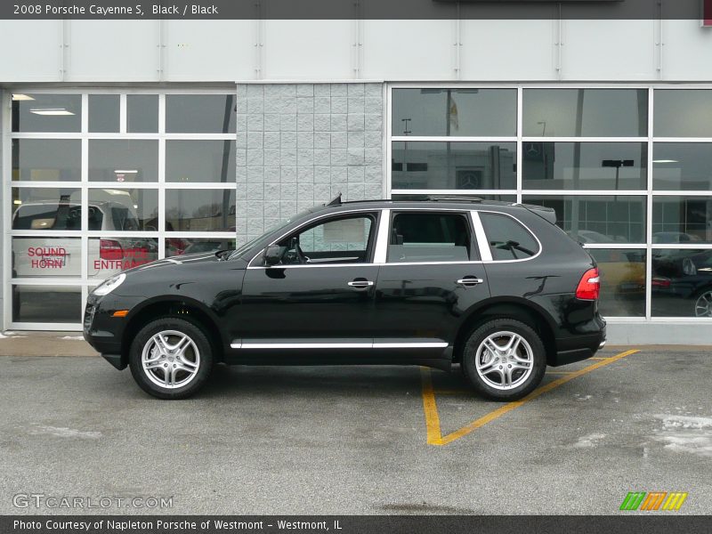 Black / Black 2008 Porsche Cayenne S