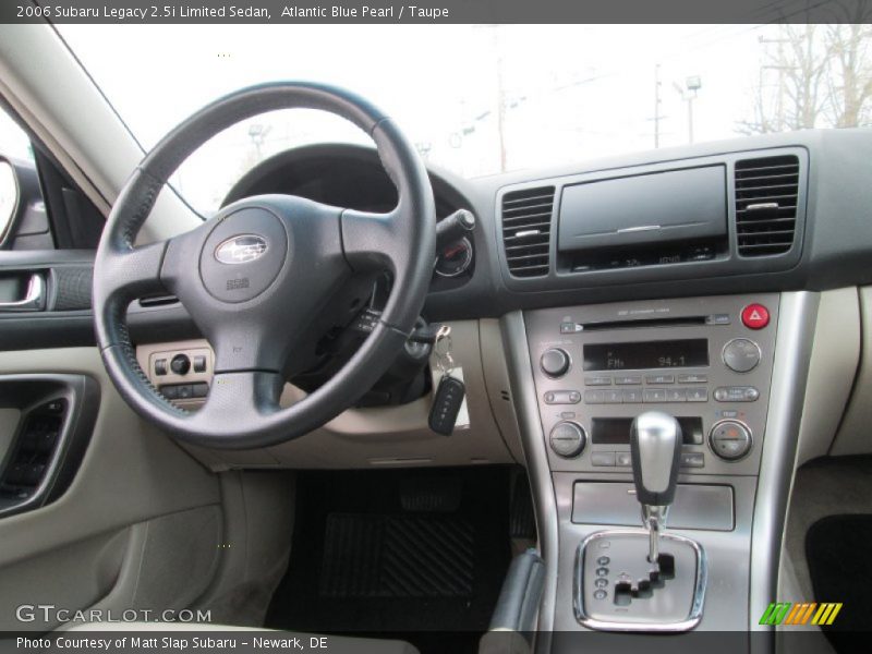 Atlantic Blue Pearl / Taupe 2006 Subaru Legacy 2.5i Limited Sedan