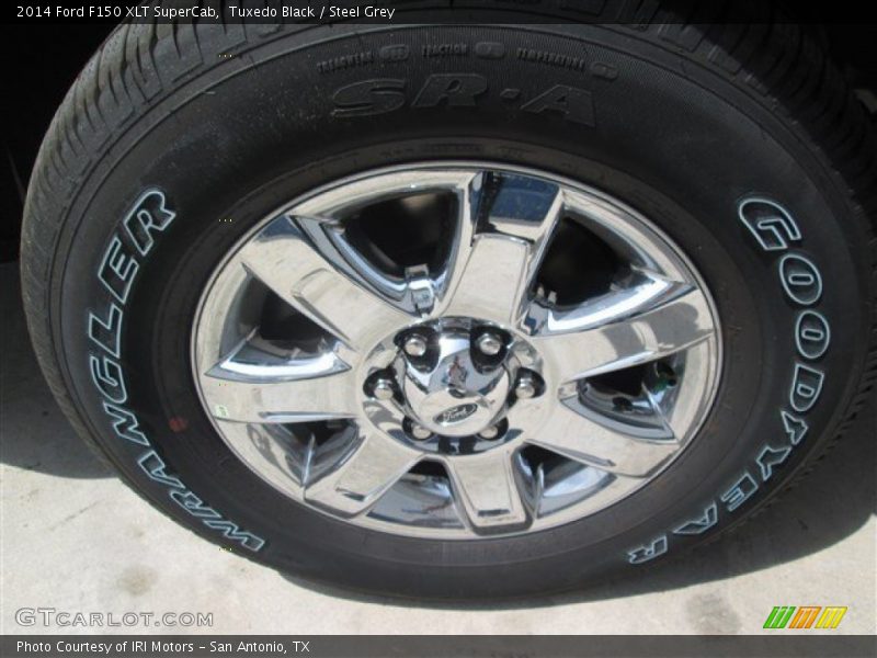 Tuxedo Black / Steel Grey 2014 Ford F150 XLT SuperCab