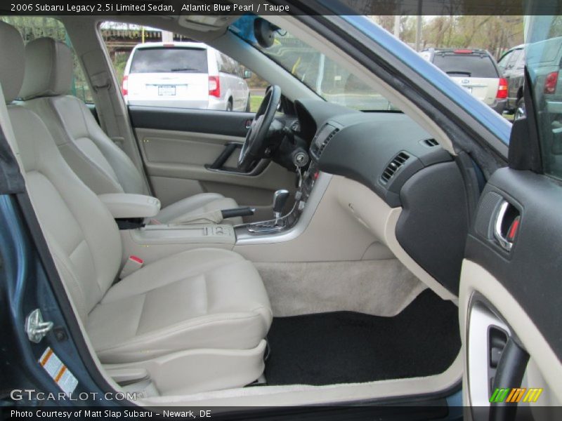 Atlantic Blue Pearl / Taupe 2006 Subaru Legacy 2.5i Limited Sedan