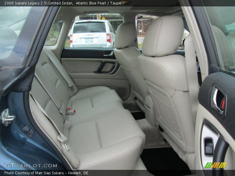Atlantic Blue Pearl / Taupe 2006 Subaru Legacy 2.5i Limited Sedan
