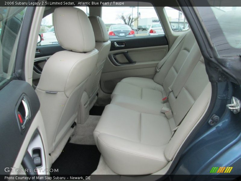 Atlantic Blue Pearl / Taupe 2006 Subaru Legacy 2.5i Limited Sedan