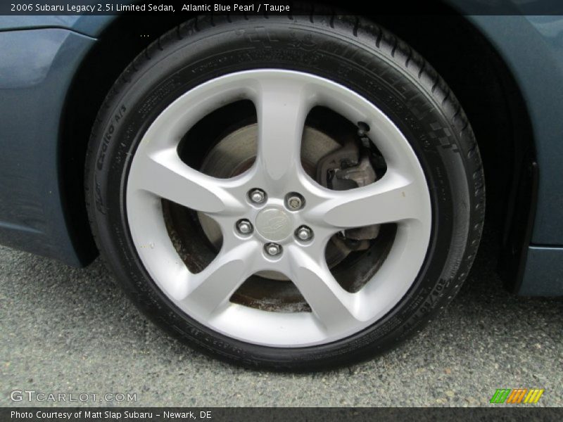 Atlantic Blue Pearl / Taupe 2006 Subaru Legacy 2.5i Limited Sedan