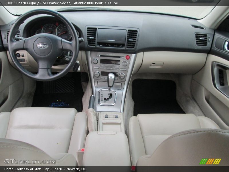 Atlantic Blue Pearl / Taupe 2006 Subaru Legacy 2.5i Limited Sedan